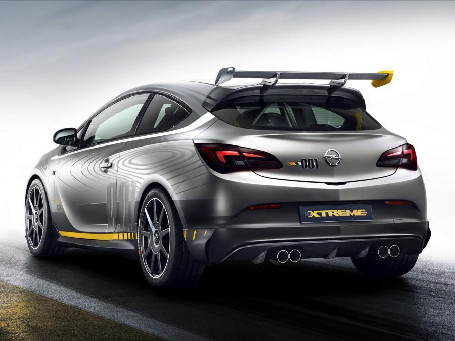  Opel Astra OPC Extreme Concept 2014 года  (фото 14 из 19)